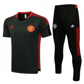 Manchester United Trænings trøjedragter 2022-23 Mørkegrøn